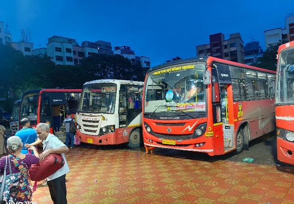 msrtc nancy colony st bus depot